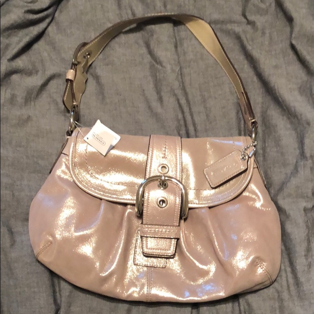 Metallic Pewter Purse, Never been used